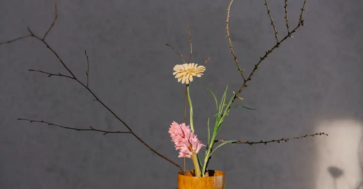 Magnolia takken kunst