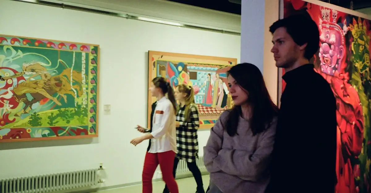 Galerie de kunst van kunst