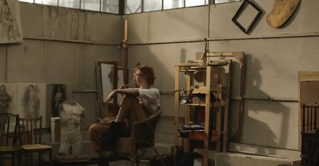 Kunst atelier