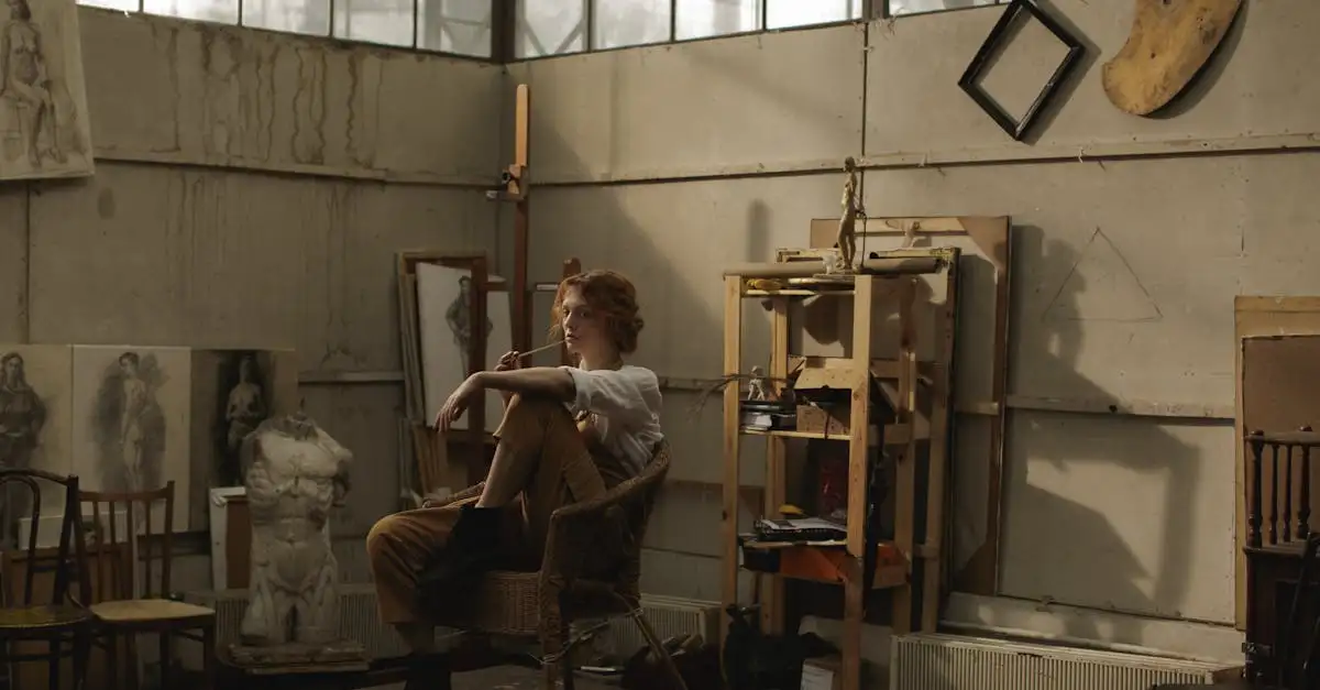 Kunst atelier
