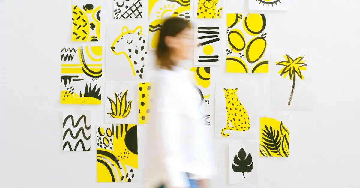 Zelf kunst maken voor aan de muur: creatieve ideeën
